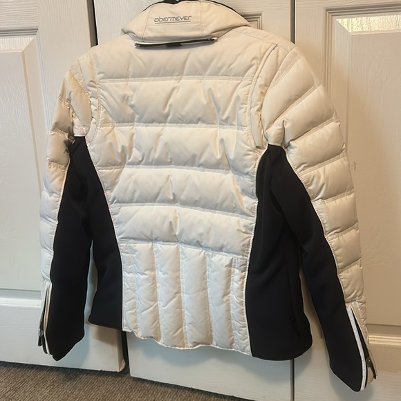 Obermeyer White Down Coat Size 4 - Picture 4 of 14